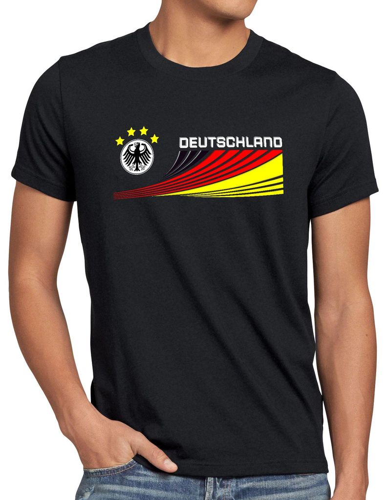 Deutschland Herren Fan T-Shirt Fussball Sport WM 2026 Produktbild 