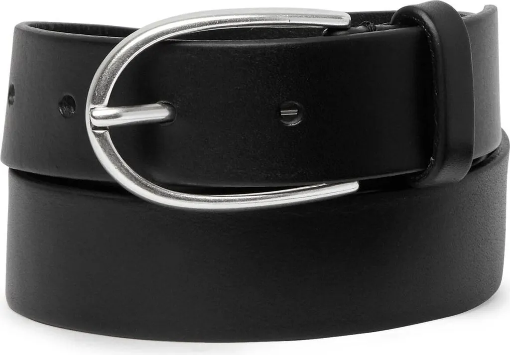 Cintura SADDLER Harlow Black W80 - Vera Pelle Minimal Chic