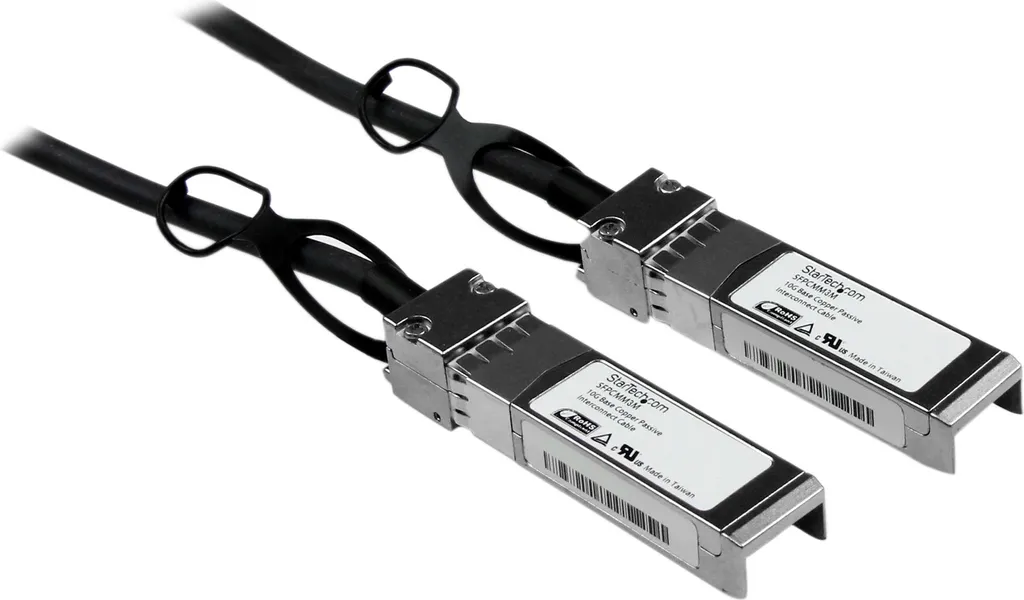 Câble SFP+ 10GbE StarTech compatible Cisco SFP-H10GB-CU3M Twinax de 3m
