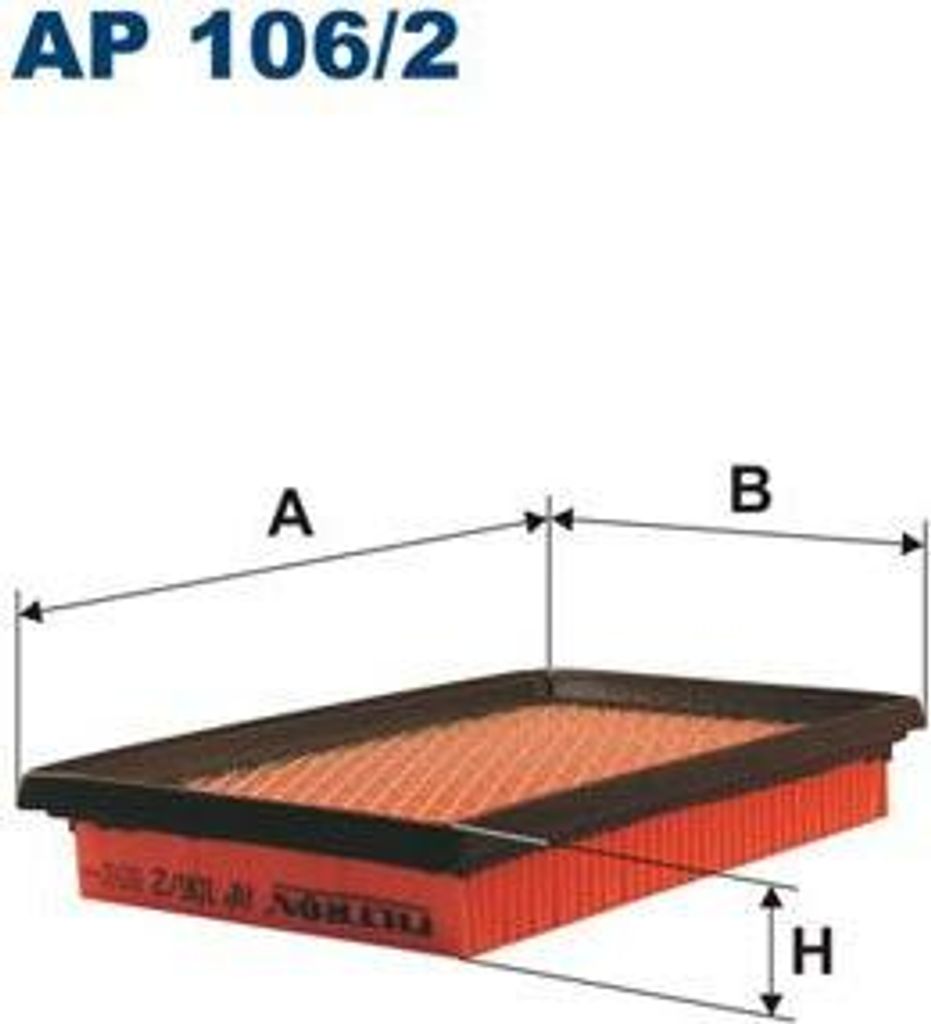 FILTRON AP 106/2 Luftfilter OE 17220P7A003 kompatibel mit Logo