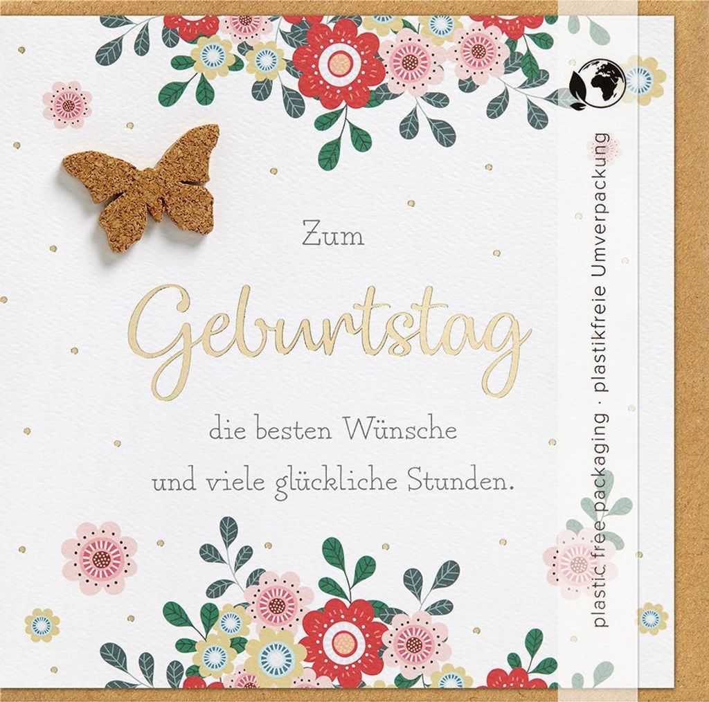 Perleberg 7842030-2 Geburtstagskarte Moments - inkl. Umschlag