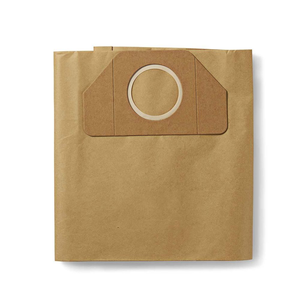 Nedis Staubsaugerbeutel - 10 Stück - Papier - Meist verkauft für: Kärcher 2201 - Braun