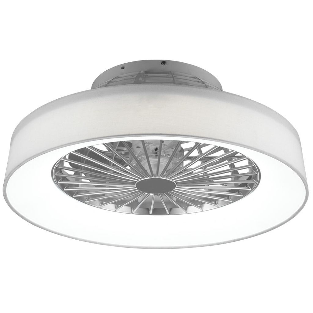 LED Deckenventilator, CCT, dimmbar, Fernbedienung, D 47 cm
