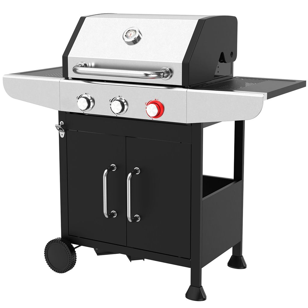 ProfiCook Gasgrill bis zu 400°C | Grillroste aus Gusseisen Produktbild 