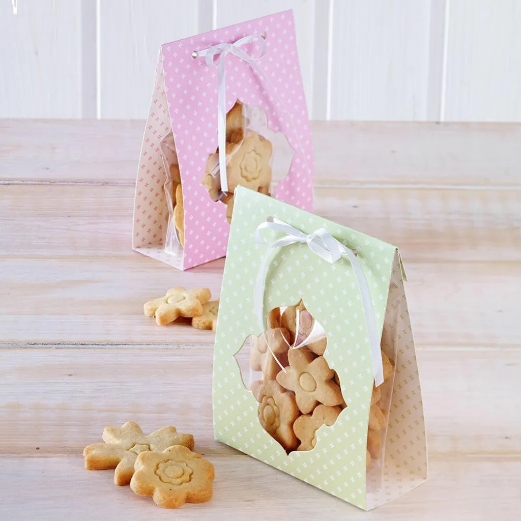 Birkmann sacchetto di cellophane con busta regalo, 18 pezzi, 11,5 x 18 cm