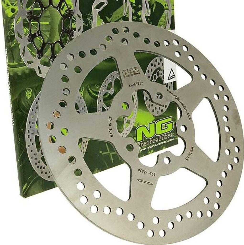 NG Bremsscheibe 292 - 260 / 60 / 4mm 5 Loch kompatibel mit Aprilia SR Sportcity Scarabeo, Derbi Rambla 2 Cube One Atlantic 0 Sprint Sport City Stre...