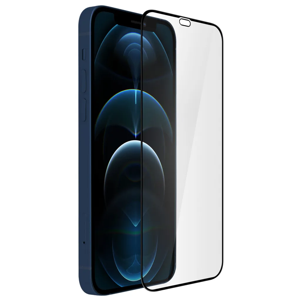 MAYtobe 2 Pezzi Pellicola Protettiva In Vetro Temperato Opaco Per IPhone 12 Pro Max - Anti-impronte, Antiriflesso, Durezza 9H - Protezione Schermo HD Satinata - 4