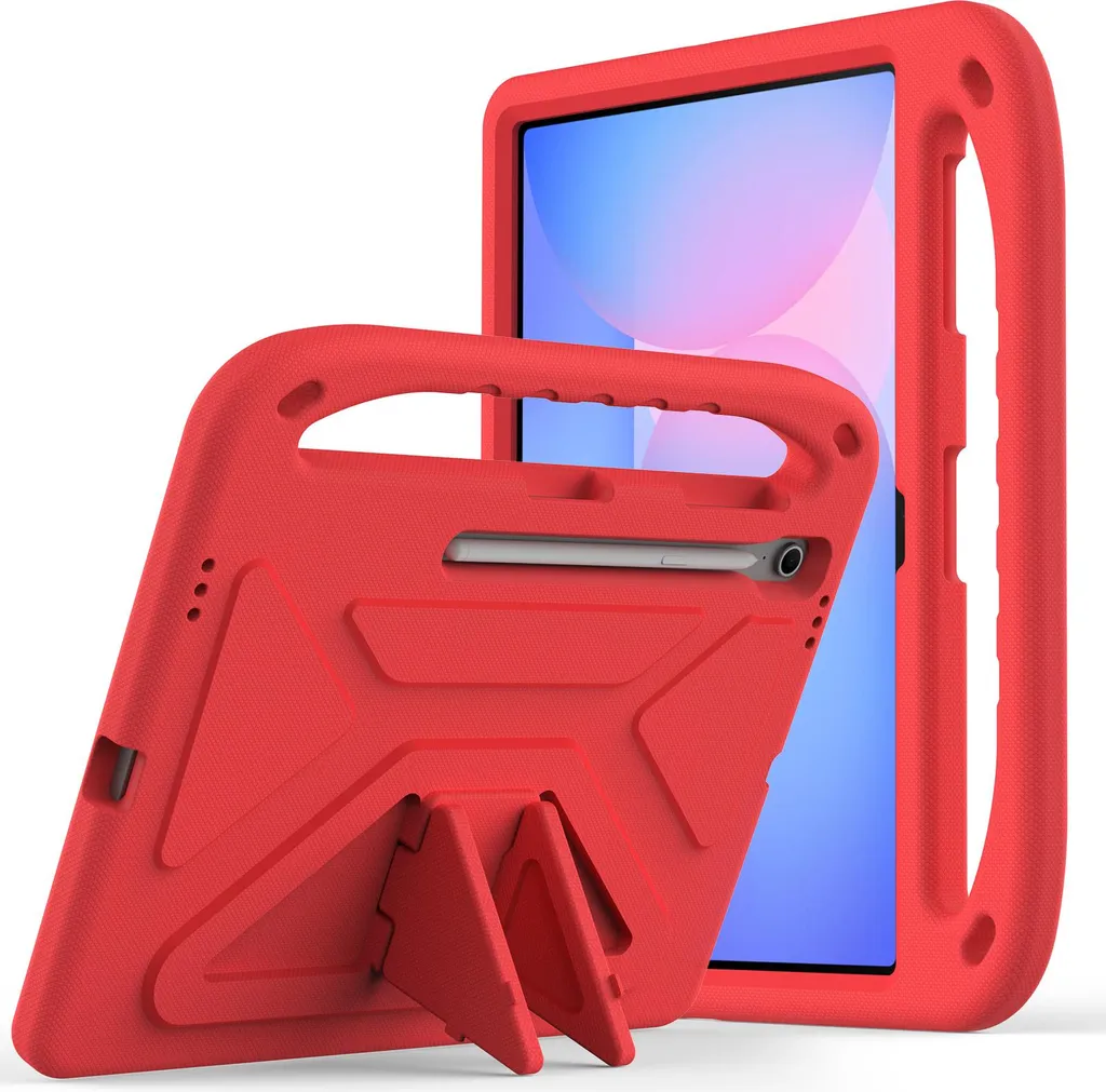 Custodia Samsung Galaxy Tab S10 FE+ 13.1" 2025 X620 EVA Bambini Rosso