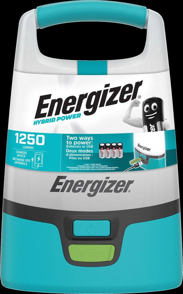 Energizer Camping-Laterne Hybrid Powered LED E304157500
