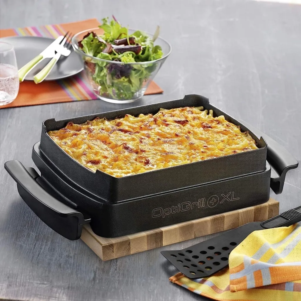 Grill électrique Tefal GC7148 Optigrill+ avec accessoire Snacking & Backing - 25