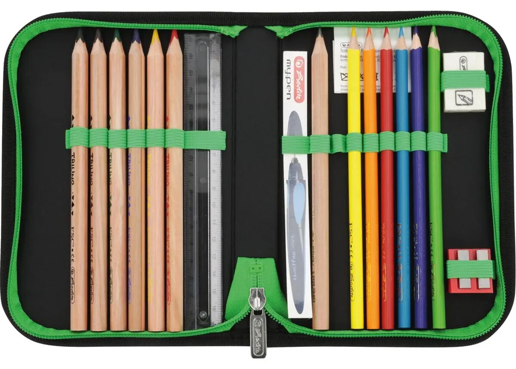 Cartable Herlitz SoftLight Plus Greenline Explorer pour l'école