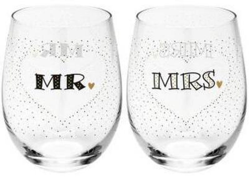 Sada pohárov Mr. & Mrs. Obrázok produktu 