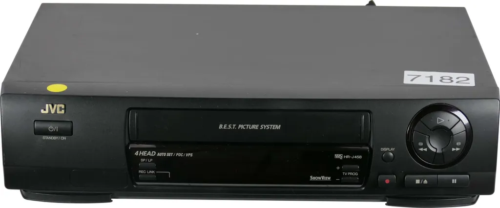 JVC HR-J458 - Solution Idéale pour Visionner et Numériser vos VHS en Stéréo