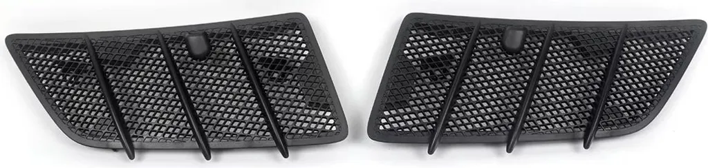 Grille de capot noire Mercedes W164 GL350 ML350 GL450 2008-2011 - Lot de 2