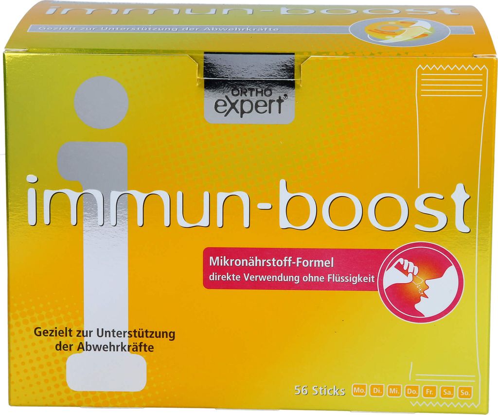 immun-boost Orthoexpert Direktgranulat zur Unterstützung der Abwehrkräfte, 56 St. Beutel