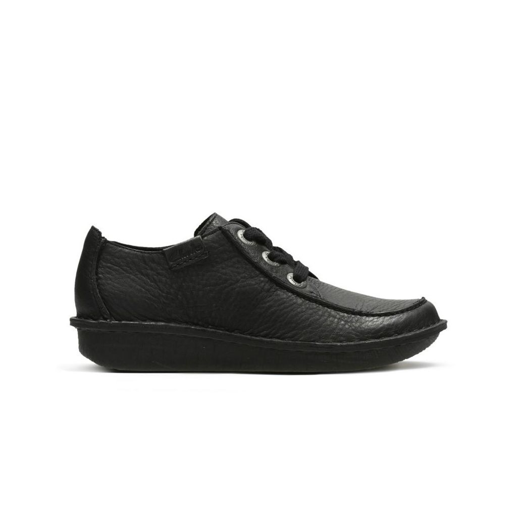Clarks Funny Dream - Schwarz Fettleder Größe: 36.5 Normal