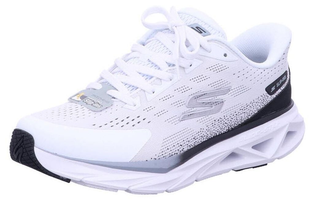 Skechers 221040 WBK GLIDE STEP, Sneaker in Weiß für Herren, Größe 47