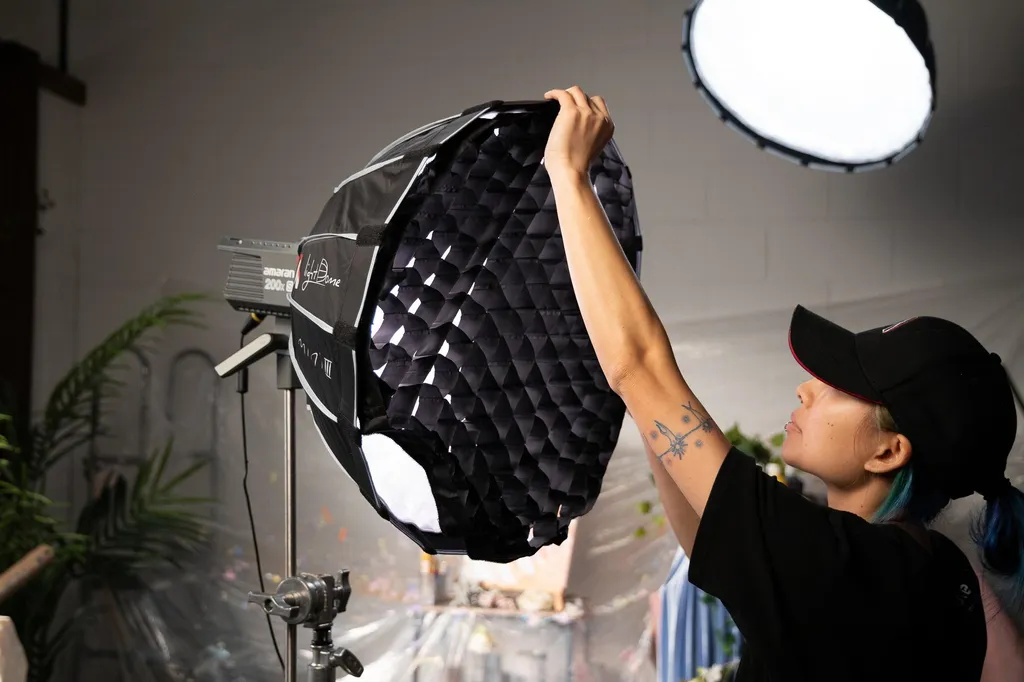 Aputure Light Dome mini III - Boîte à lumière compacte pour projecteurs - 16