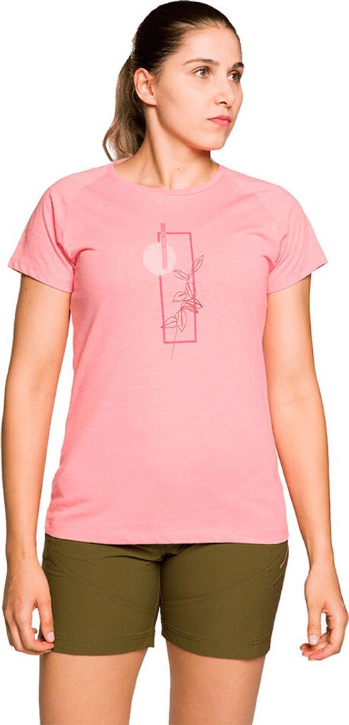Trangoworld Serpe Kurzarm-t-shirt Rosa S Frau Rosa S