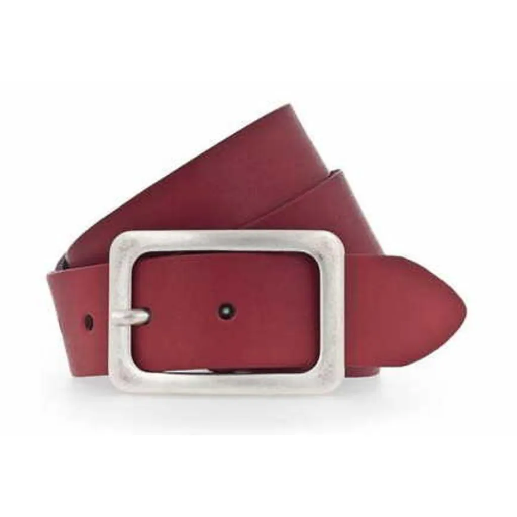 Offerta Cintura Vanzetti Neon Booster Rosso 35mm Vera Pelle W80