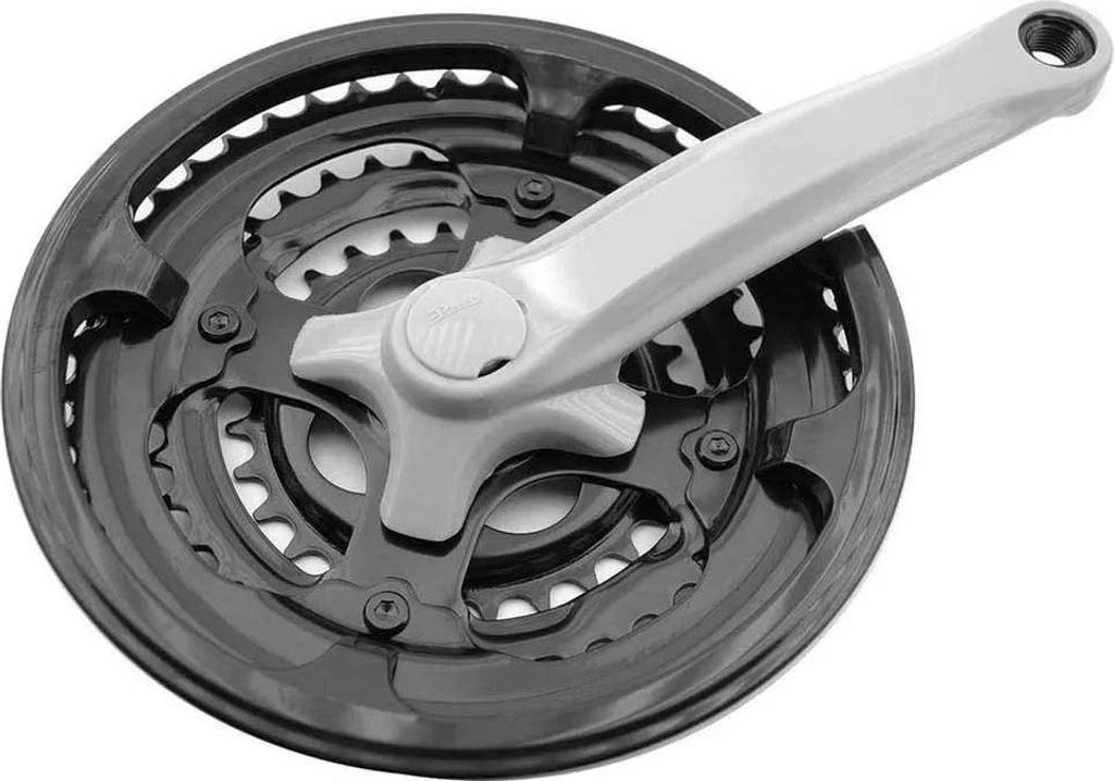 PROWHEEL Fahrrad Kurbelsatz 3X7 / 3X8 Kurbel 170Mm