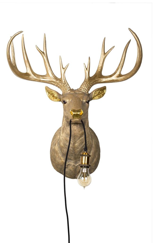Keuken trend: Hirschlampe, groot, goud Productafbeelding 
