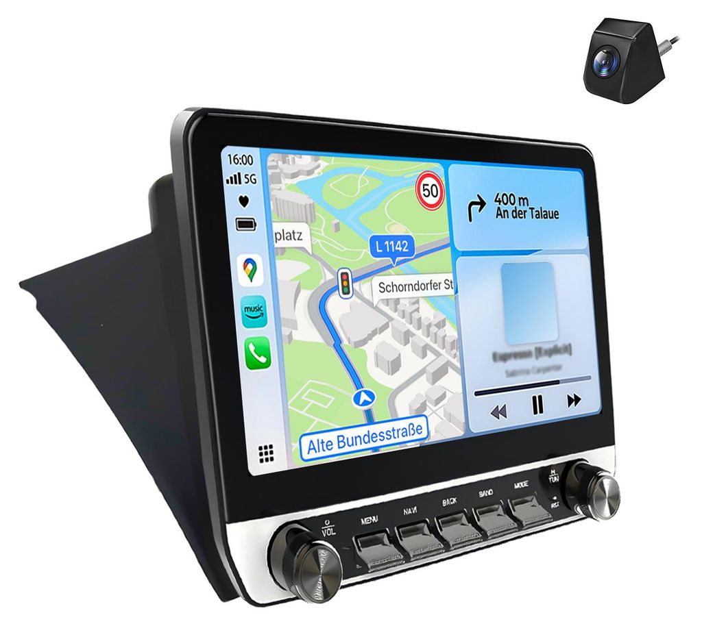 10.1" CarPlay Autoradio Für VW T5 Multivan 2008-2015 GPS Produktbild 