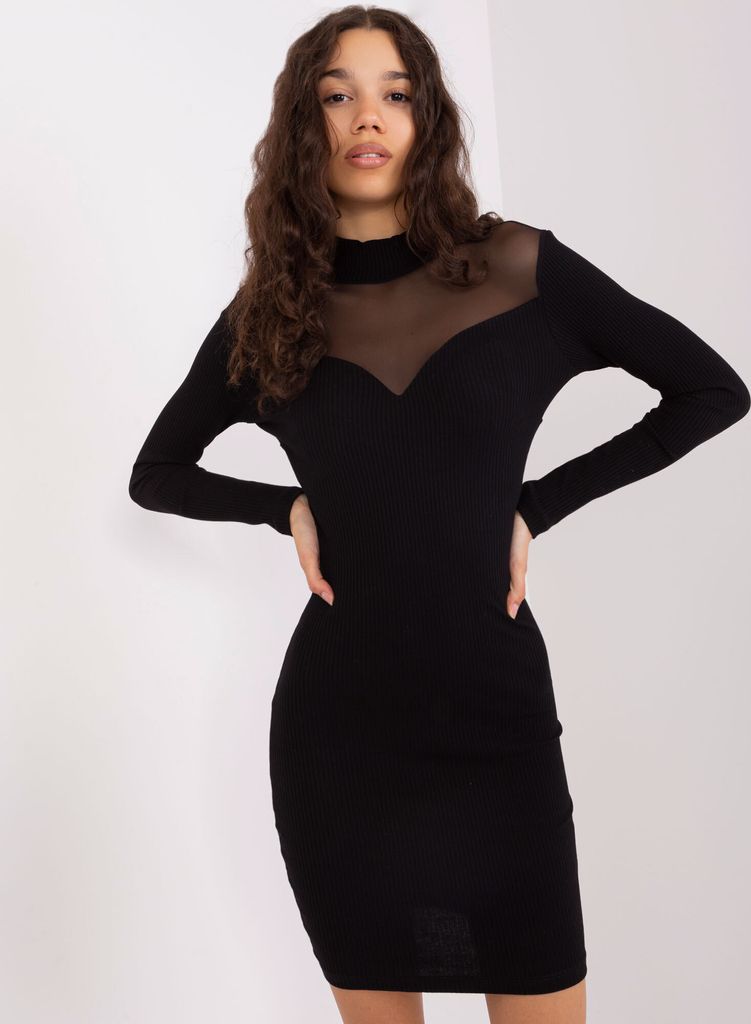 Basic Feel Good Midikleid für Frauen Winifred schwarz L/XL