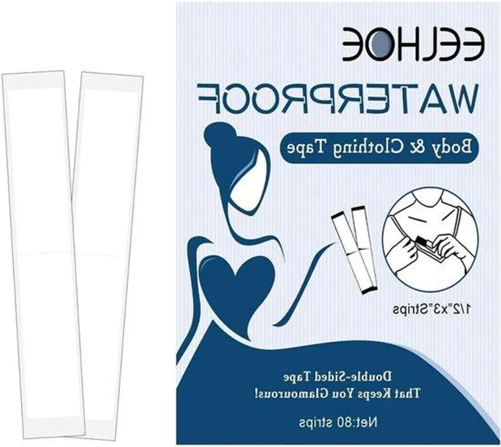 Anti-glisse vêtements et peau ruban double face - 160 pièces discret
