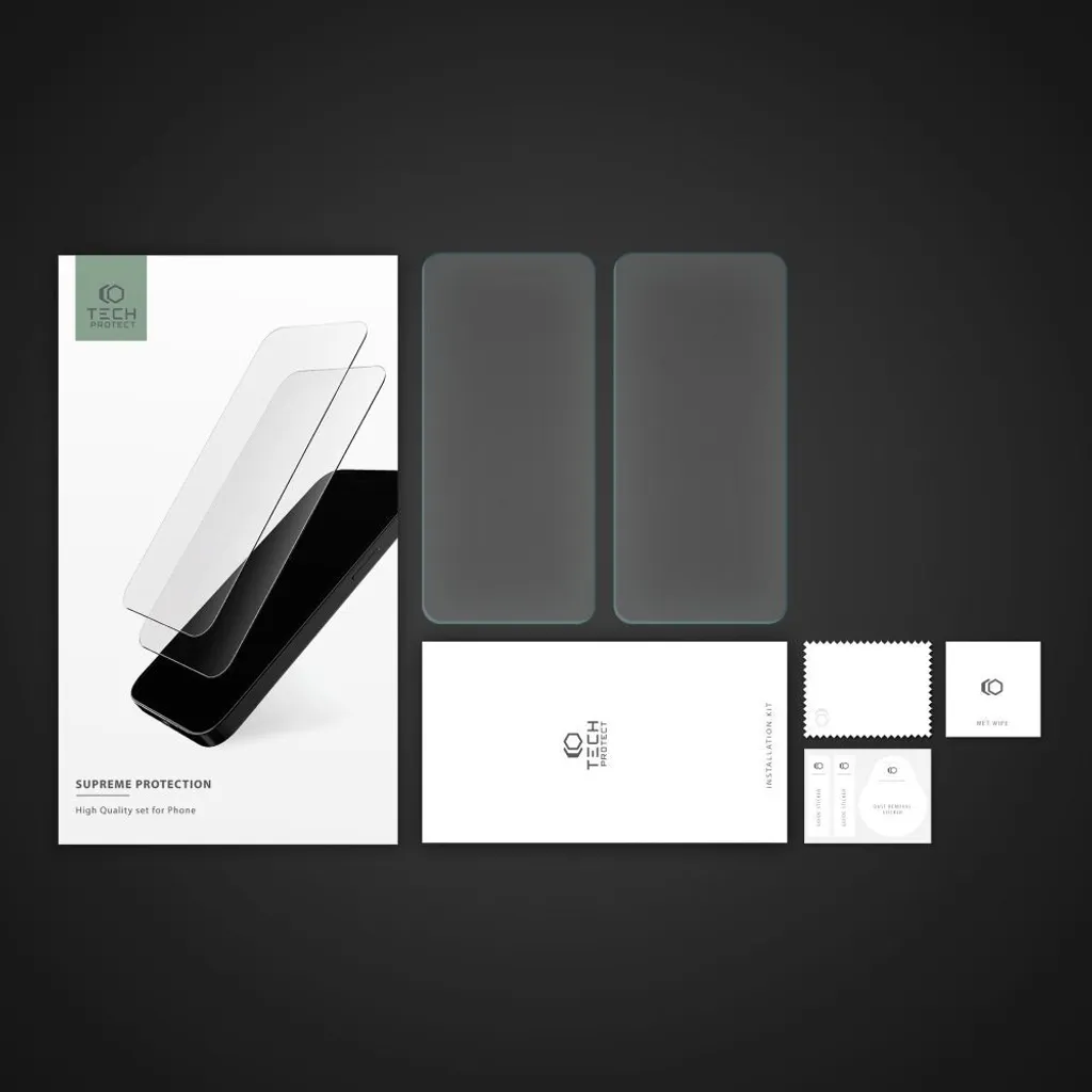 Tech-Protect Supreme 2-Pack Vetro Xiaomi Redmi Note 13/13 Pro 5G - 8