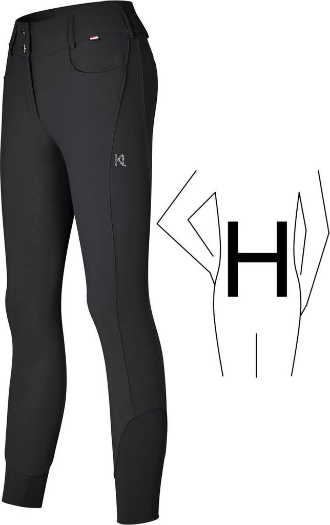 Kingsland KLKira Vollgrip Reithose H Shape Regular Damen