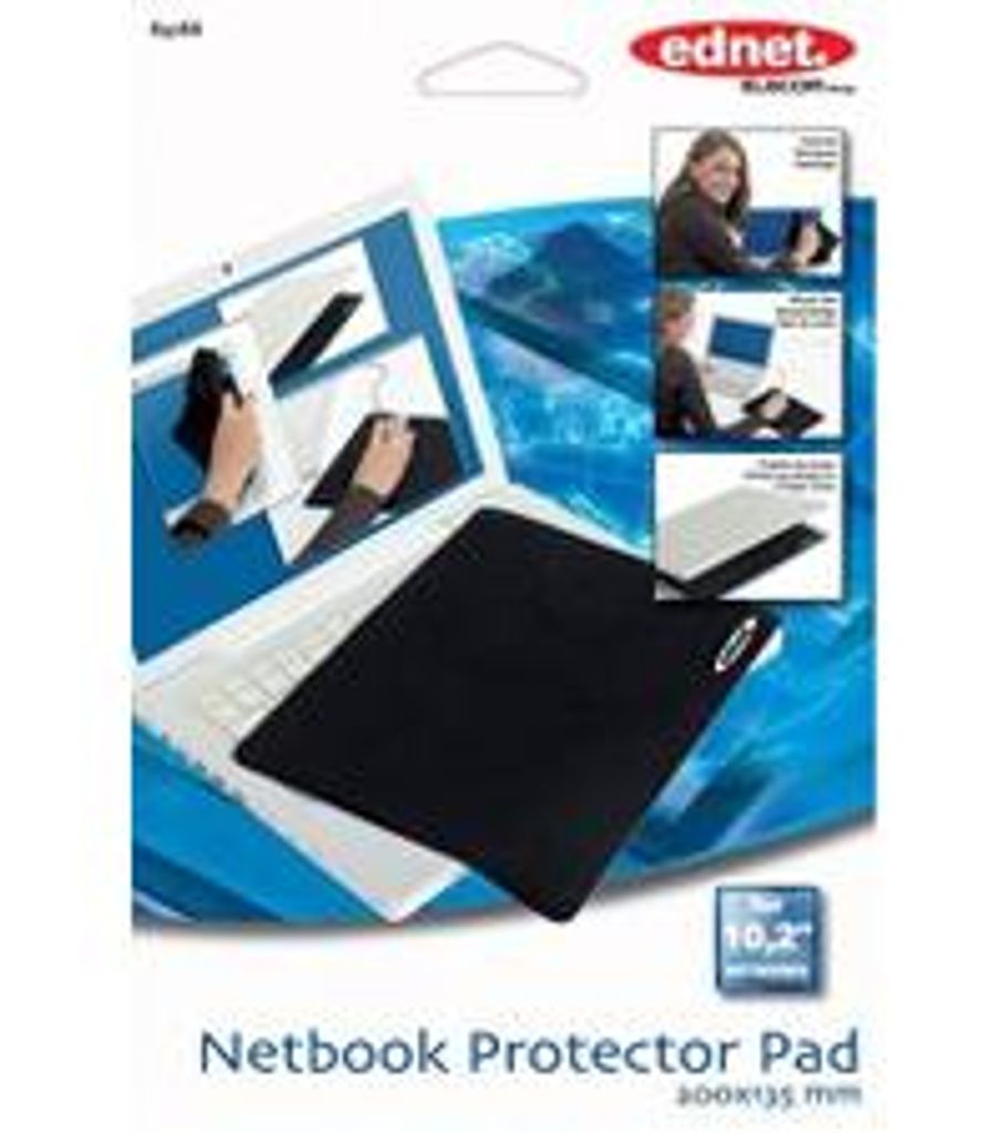 Ednet 64166 Mauspad - Schwarz - MicroFiber