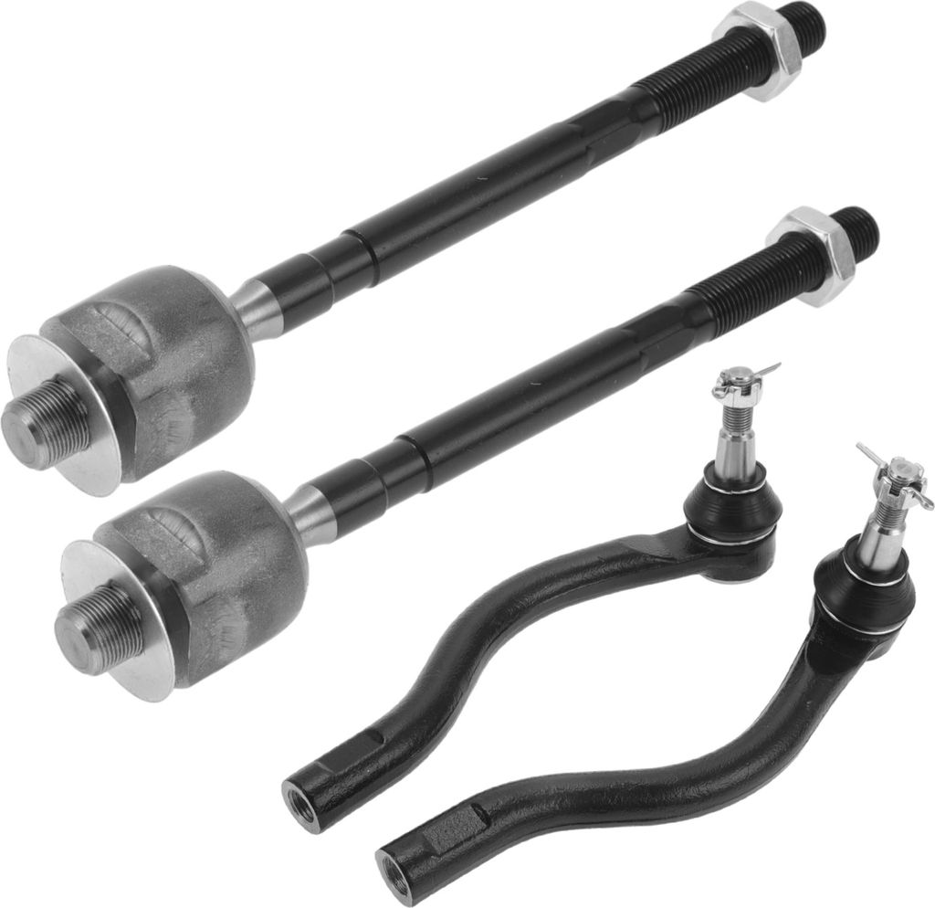 4 Stücke Vordere Innere Äußere Spurstangenköpfe Kit Aufhängung Lenkung Spurstangenkopf für Nissan Maxima 2009-2014 Drag Link Nr. ES800357/ES8...