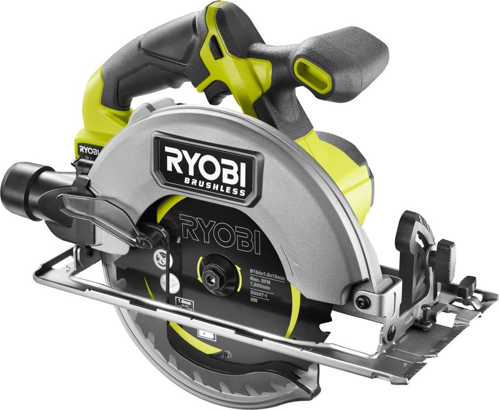Scie circulaire - RYOBI - Sans balais - Moteur sans balais Image du produit 