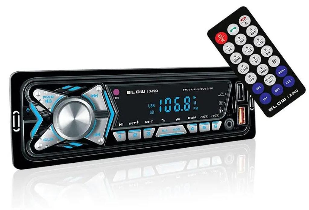 BLOW X-PRO MP3/USB/micro USB/BLUETOOTH radio Car Black Immagine del prodotto 