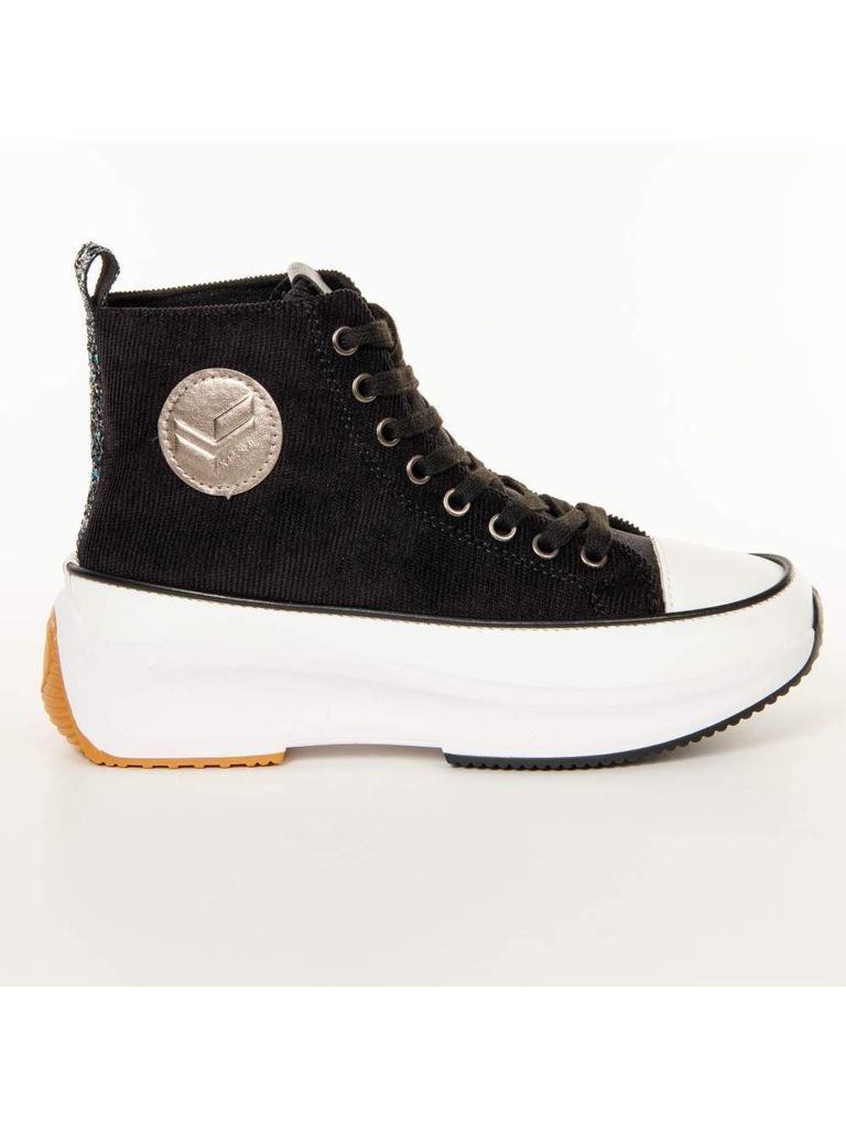 Hoher Sneaker mit Schnürsenkeln Christa