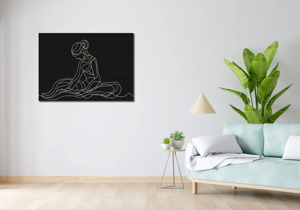 Image 100 x 70 cm Position assise - Impression haute qualité luxe - 2