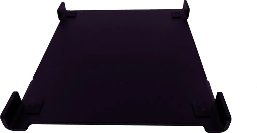 Support émetteur-récepteur fixe en métal noir pour station de radio