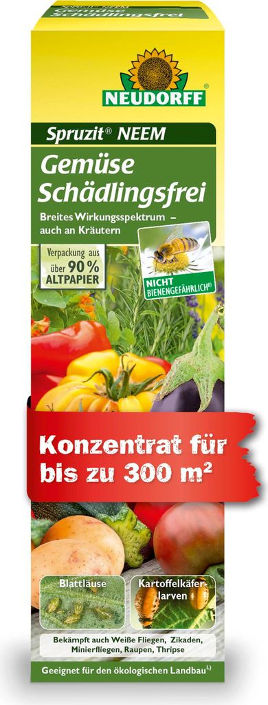 Neudorff Spruzit NEEM GemüseSchädlingsfrei 75 ml für 300 m²