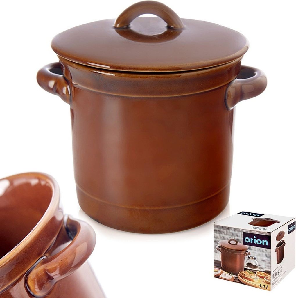 Pojemnik kuchenny Orion z pokrywką Ceramiczny pojemnik do Zdjęcie produktu 