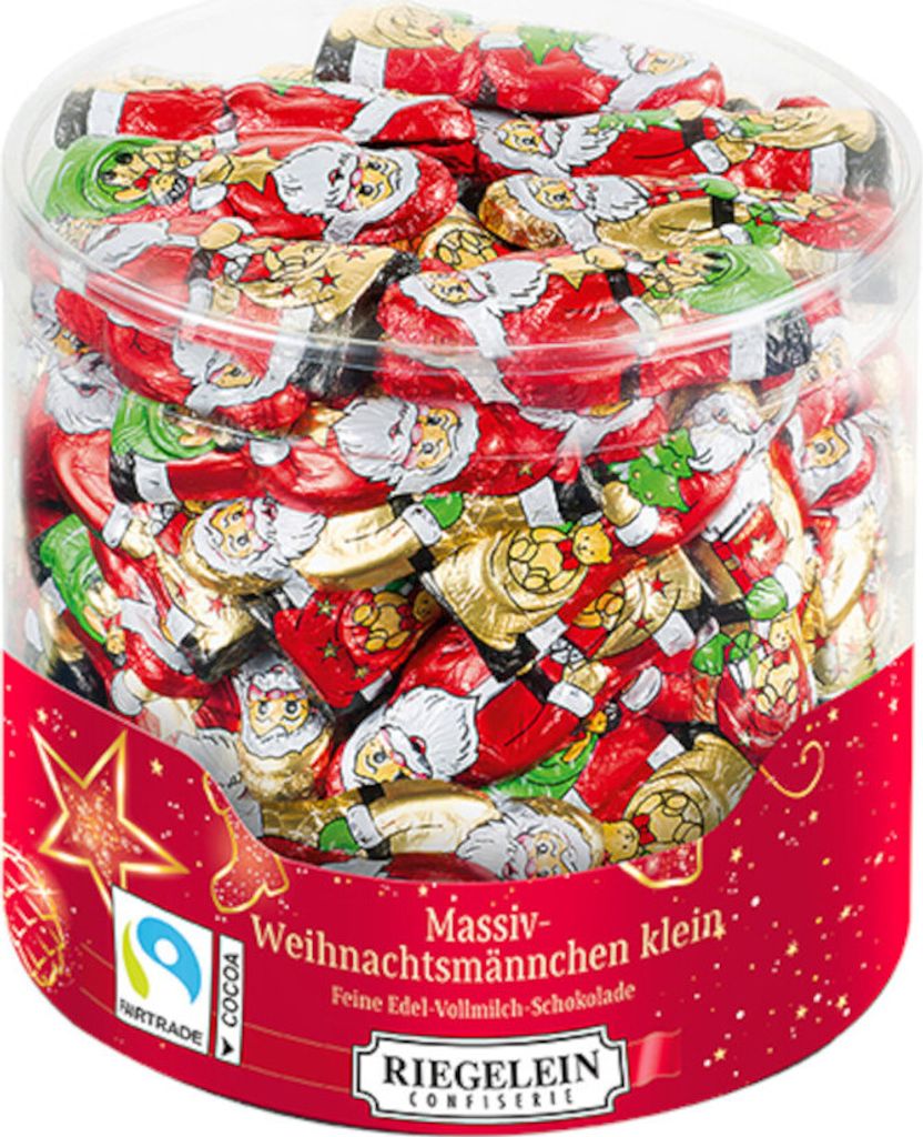 Riegelein solid Father Christmas mała 7,5g na sztukę Zdjęcie produktu 