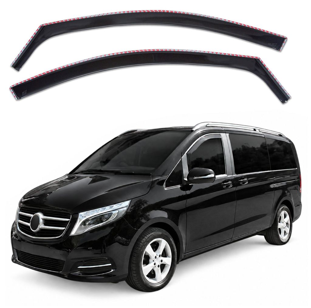 GP Okenné deflektory pre Mercedes Metris 2016-vyššie 2-ks Obrázok produktu 