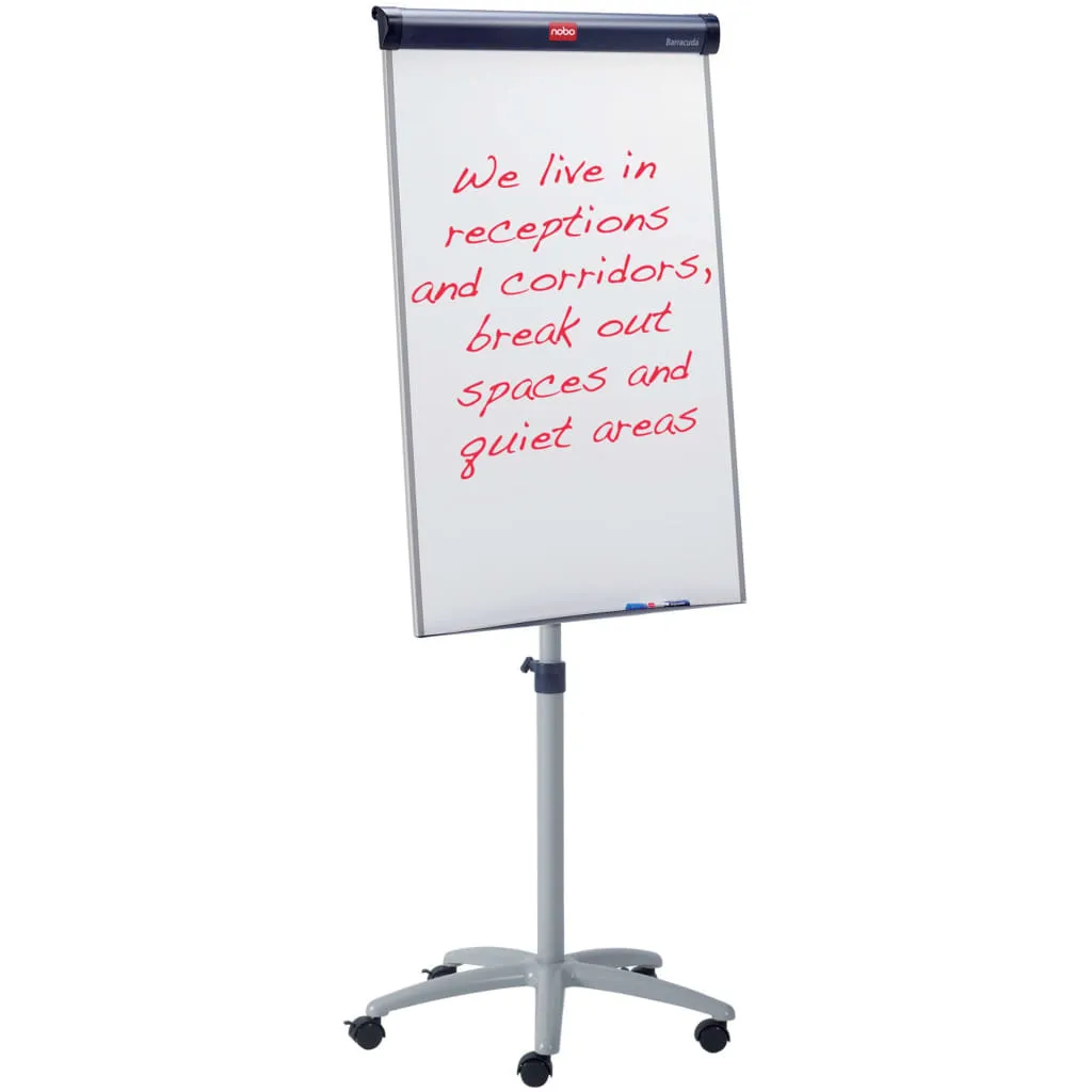 Flipchart Mobile de Réunion - Support Idéal pour Brainstorming et Formations