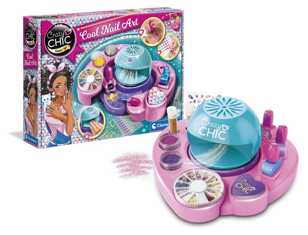 Clementoni Crazy Chic COOL NAILS, Modedesign-Set für Produktbild 