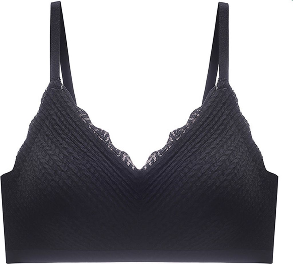 Damen-BH, y, ohne Stahlring, atmungsaktiv, Raff-BH, Produktbild 