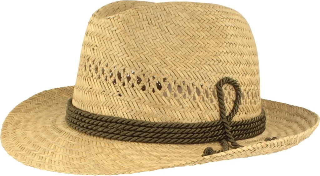 Chapeau de paille d'algues Hut-Breiter, accessoire d'été respirant