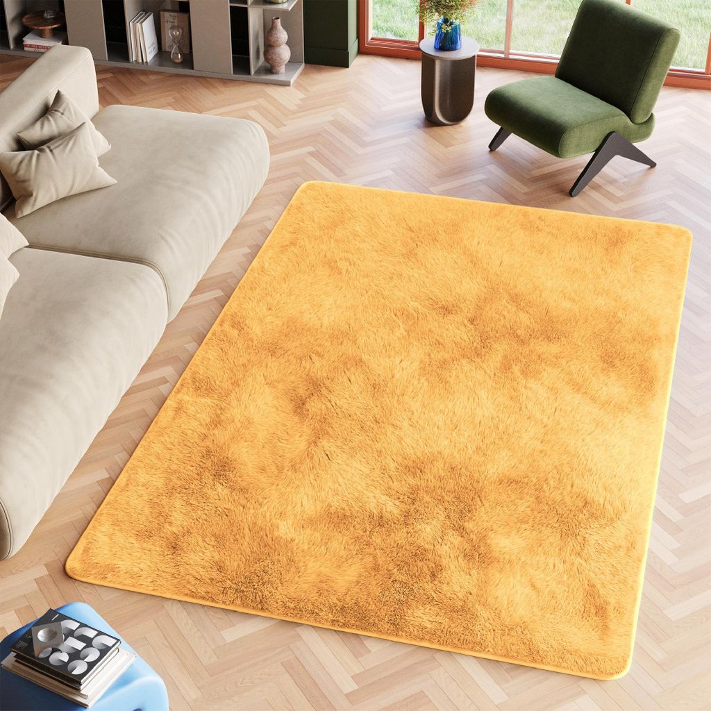 Tapiso koberec SILK Modern Yellow Obývací pokoj ÖKOTEX 200 Obrázek produktu 