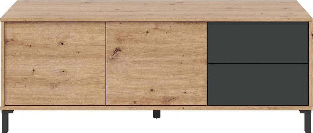 Mobile TV Anora 130cm Rovere Nodi | Soluzione Living Contemporanea