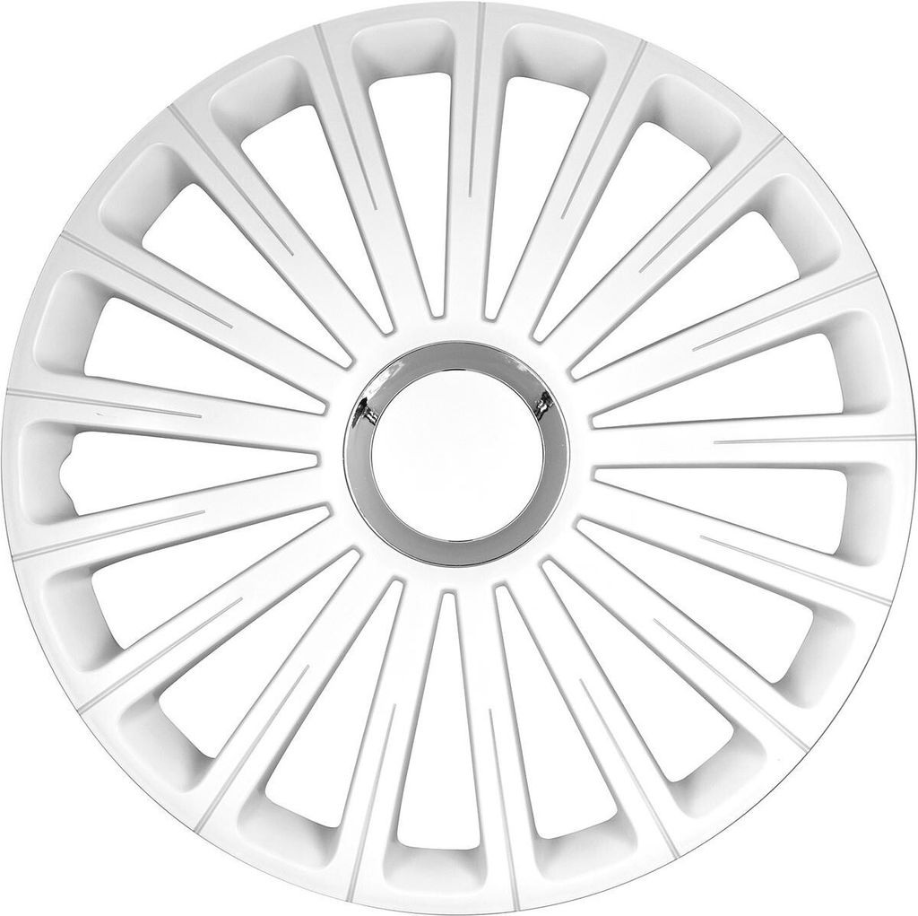 14" Zoll Radkappen Weiß Radzierblenden Radblenden 14 RADICAL PRO WHITE ARGO