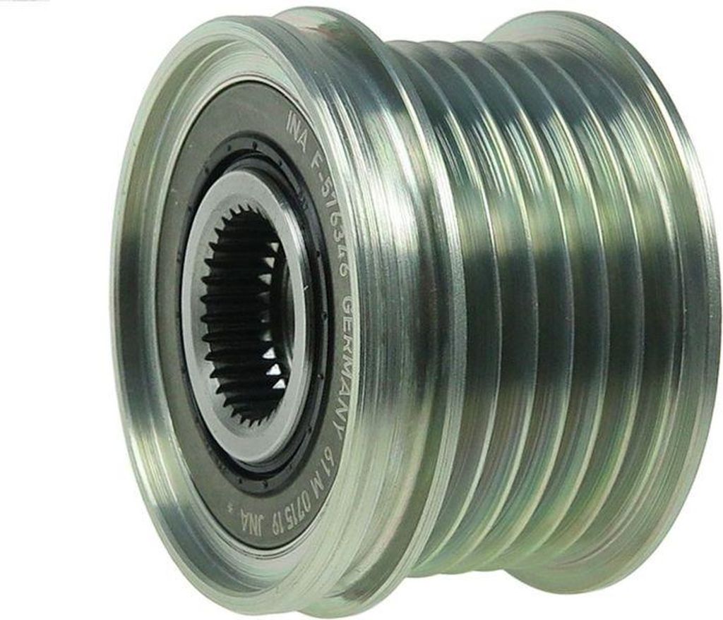 AS-PL AFP0047(INA) Freilauf Lichtmaschine OE 03C903119A kompatibel mit UP, Touran, Tiguan, Sharan, Scirocco, Polo AE, Polo 6R, Polo 9N, Passat CC, ...